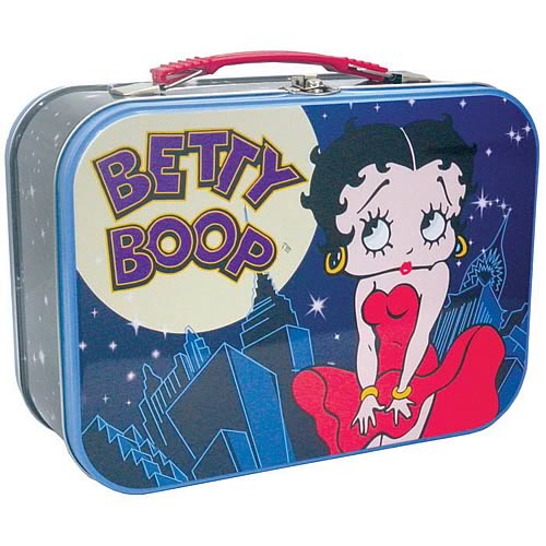 Betty Boop City Lights Betty Tin Tote